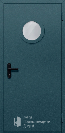 Фото двери «Однопольная со стеклом №27» в Новосибирску