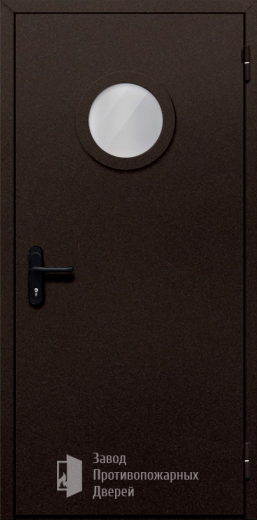 Фото двери «Однопольная со стеклом №210» в Новосибирску