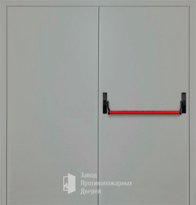 Фото двери «Двупольная глухая с антипаникой (1 створка) EI-30» в Новосибирску