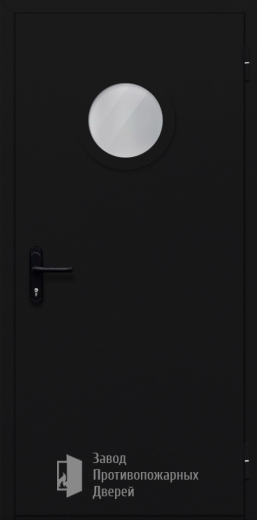 Фото двери «Однопольная со стеклом №24» в Новосибирску