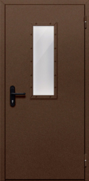 Фото двери «Однопольная со стеклом №58» в Новосибирску
